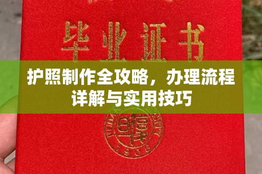 浙江护照制作全攻略，办理流程详解与实用技巧